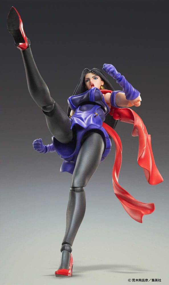 JoJo&#39;s Bizarre Adventure Part 2: Battle Tendency Action Figure Chozokado (Lisa Lisa) 15 cm