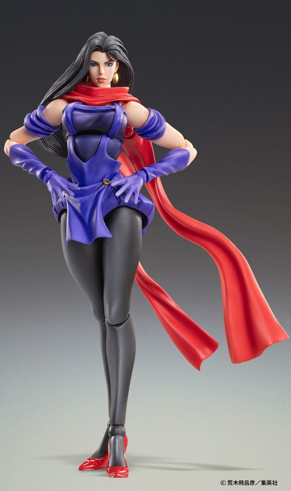 JoJo&#39;s Bizarre Adventure Part 2: Battle Tendency Action Figure Chozokado (Lisa Lisa) 15 cm