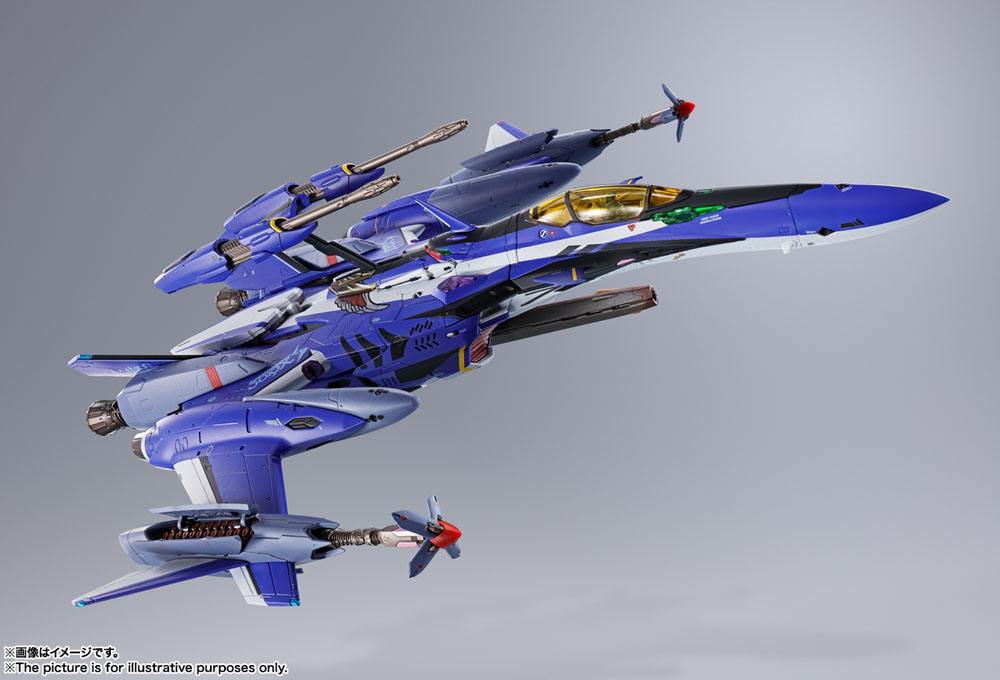 Macross Movie: Absolut Live DX Chogokin Diecast Action Figure YF-29 Durandal (Maximilian Genius) Full Set Pack 22 cm