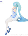 Hatsune Miku Noodle Stopper PVC Statue Miku Flower Fairy Nemophila 15 cm