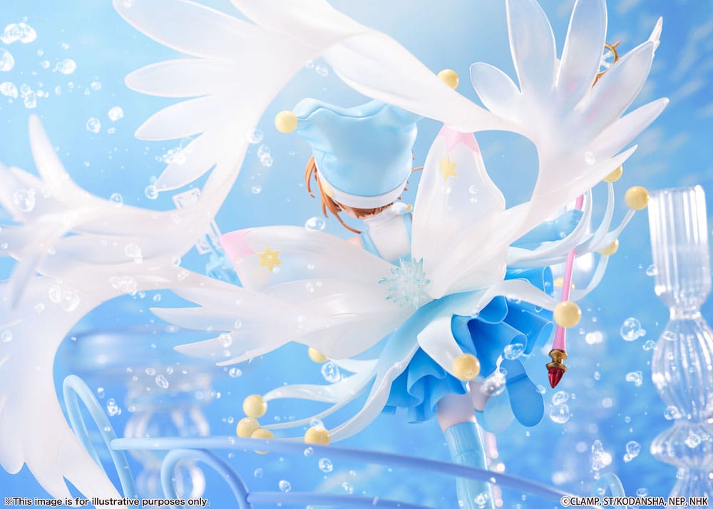 Cardcaptor Sakura PVC Statue 1/7 Sakura Kinomoto Battle Costume Water Ver. 36 cm