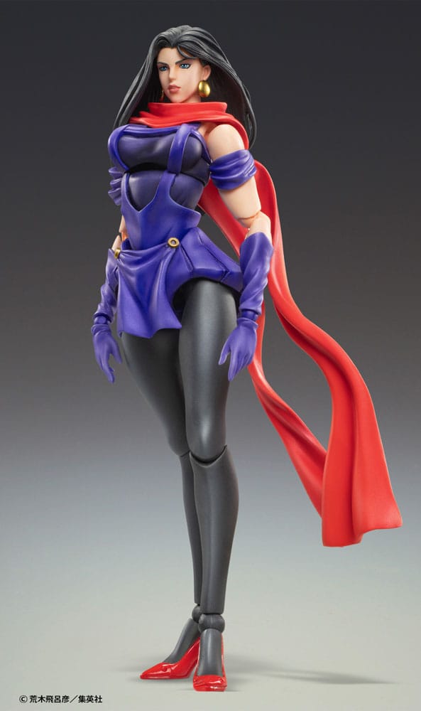 JoJo&#39;s Bizarre Adventure Part 2: Battle Tendency Action Figure Chozokado (Lisa Lisa) 15 cm