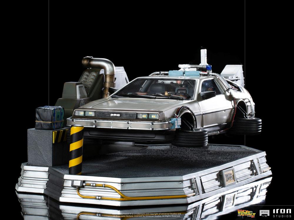 Back to the Future II Art Scale Statue 1/10 DeLorean 58 cm