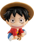 One Piece Look Up PVC Statue Monkey D. Luffy 11 cm