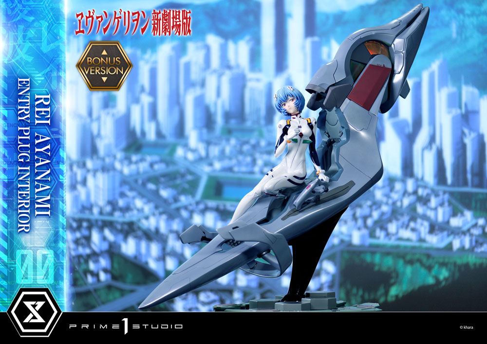 Rebuild of Evangelion Statue 1/4 Rei Ayanami Bonus Version 66 cm