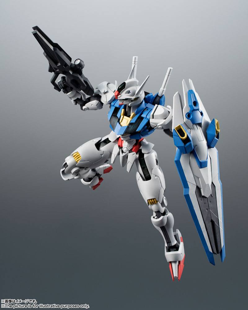 Mobile Suit Gundam Robot Spirits: The Witch from Mercury Action Figure GUNDAM AERIAL ver.A.N.I.M.E. 12 cm