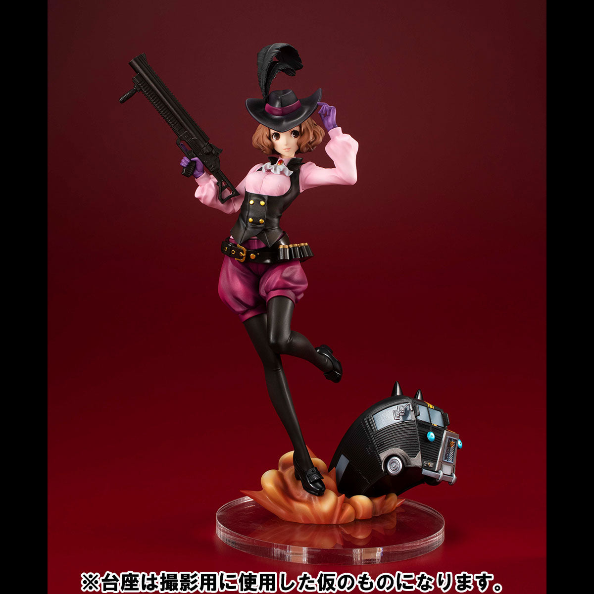 Persona 5 Royal Lucrea PVC Statue Noir (Haru Okumura) &amp; Morgana Car 24 cm
