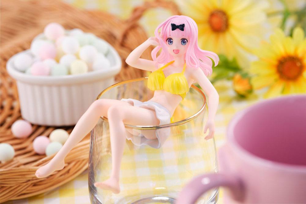 Kaguya-sama: Love is War PVC Statue Ultra Romantic Aqua Float Girls Figure Chika Fujiwara