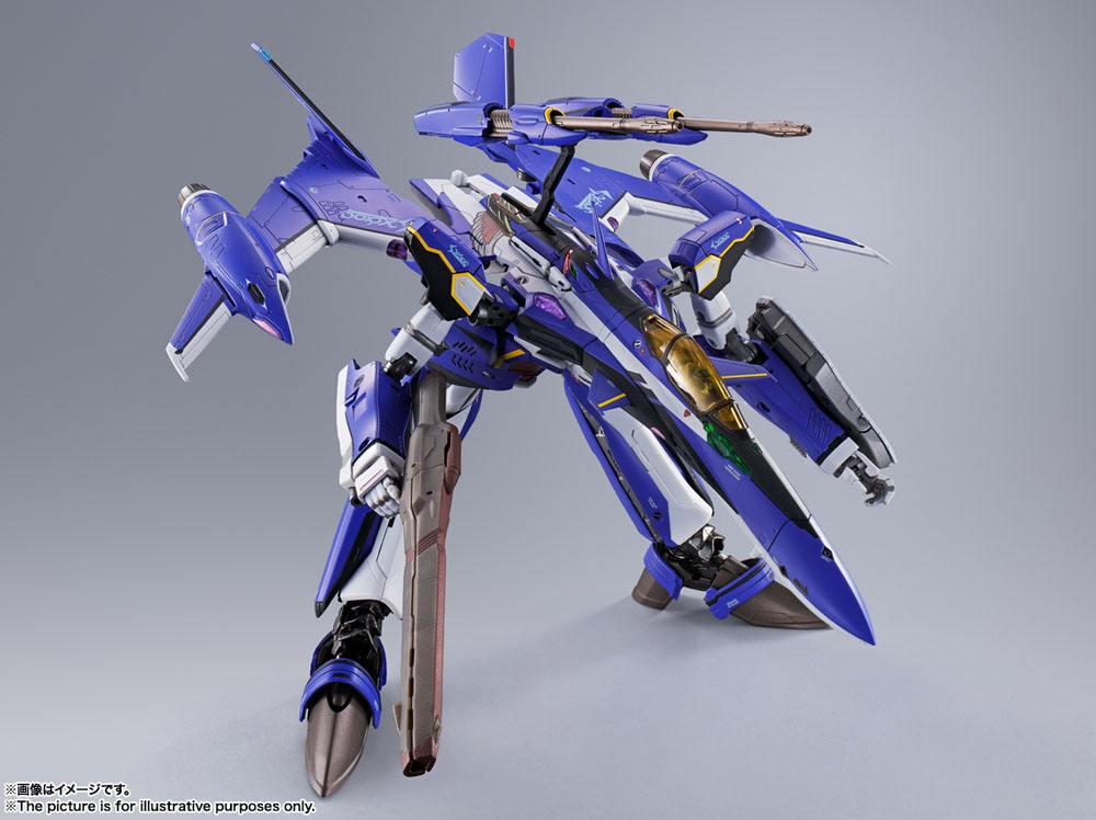 Macross Movie: Absolut Live DX Chogokin Diecast Action Figure YF-29 Durandal (Maximilian Genius) Full Set Pack 22 cm