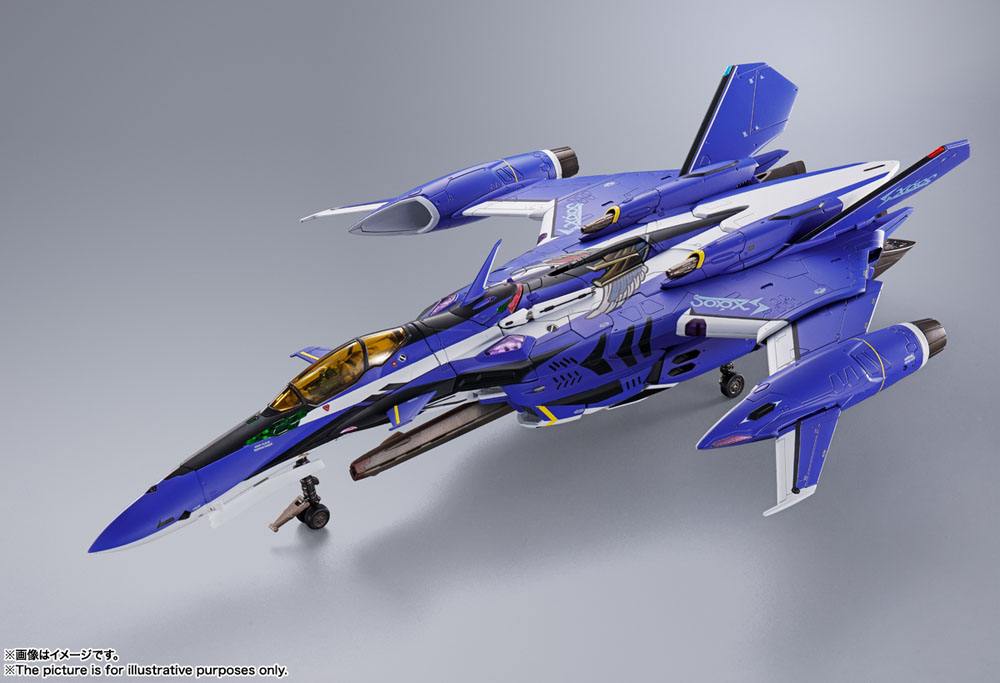 Macross Movie: Absolut Live DX Chogokin Diecast Action Figure YF-29 Durandal (Maximilian Genius) Full Set Pack 22 cm