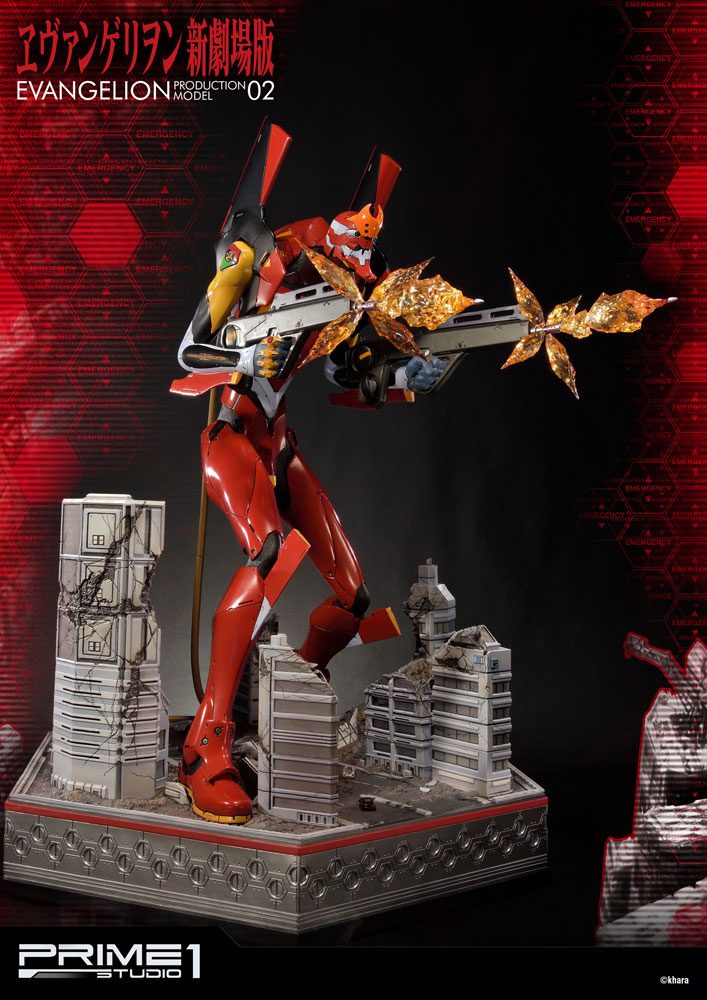 Neon Genesis Evangelion Statue EVA Production Model-02 74 cm
