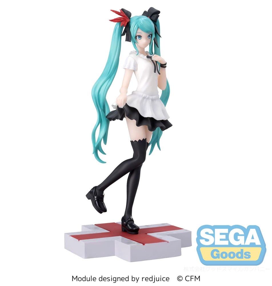 Hatsune Miku: Project DIVA MEGA39&#39;s Luminasta PVC Statue Hatsune Miku -Supreme- 18 cm