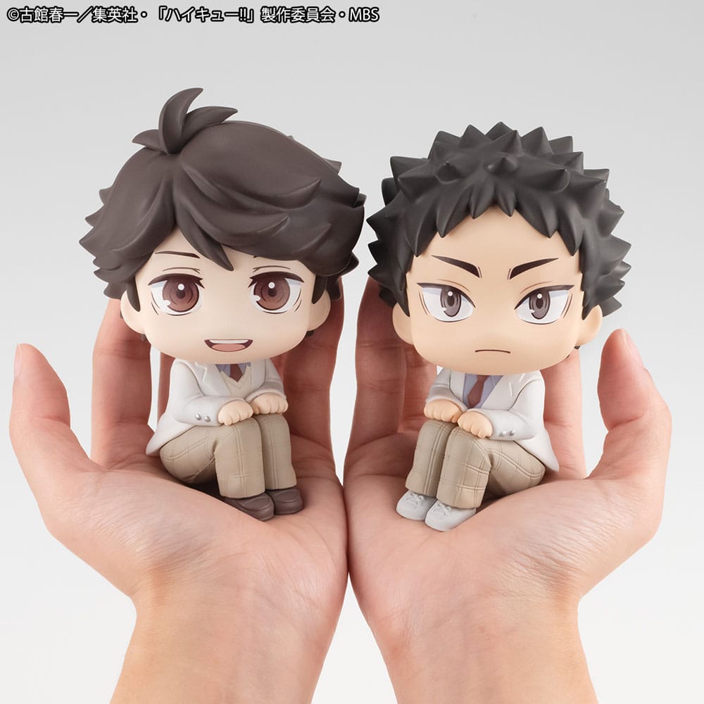 Haikyuu!! Look Up PVC Statues Toru Oikawa &amp; Hajime Iwaizumi Set 11 cm