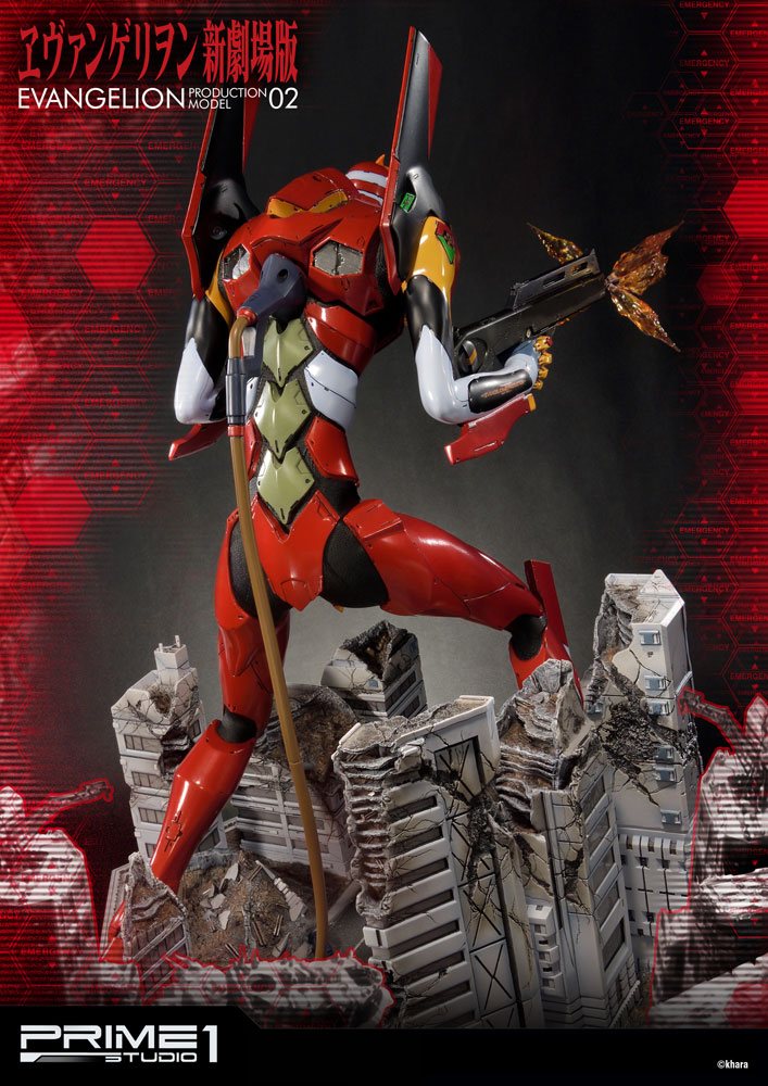 Neon Genesis Evangelion Statue EVA Production Model-02 74 cm