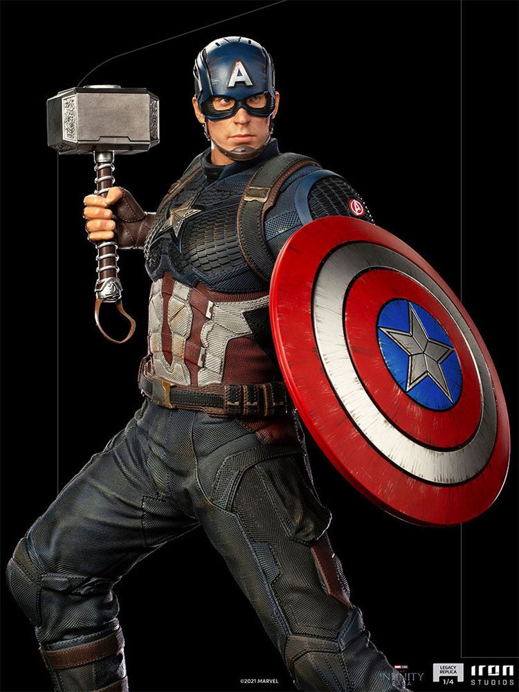Avengers Infinity Saga Legacy Replica Statue 1/4 Captain America 56 cm