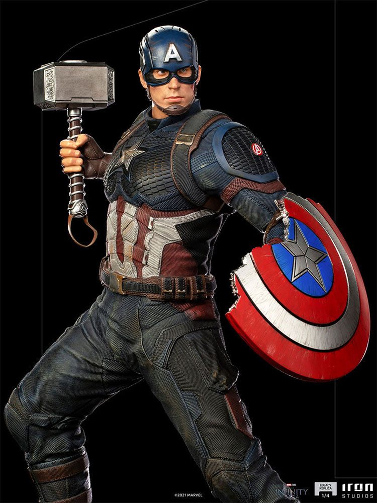 Avengers Infinity Saga Legacy Replica Statue 1/4 Captain America 56 cm