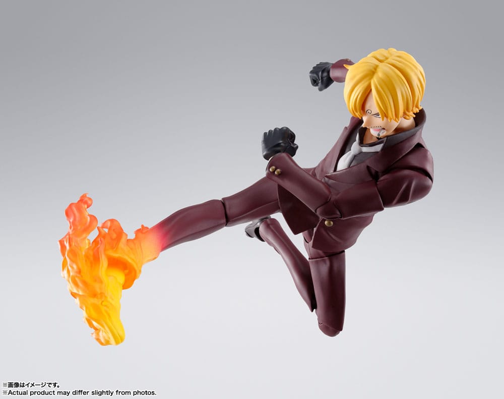 One Piece S.H. Figuarts Action Figure Sanji (The Raid on Onigashima) 15 cm
