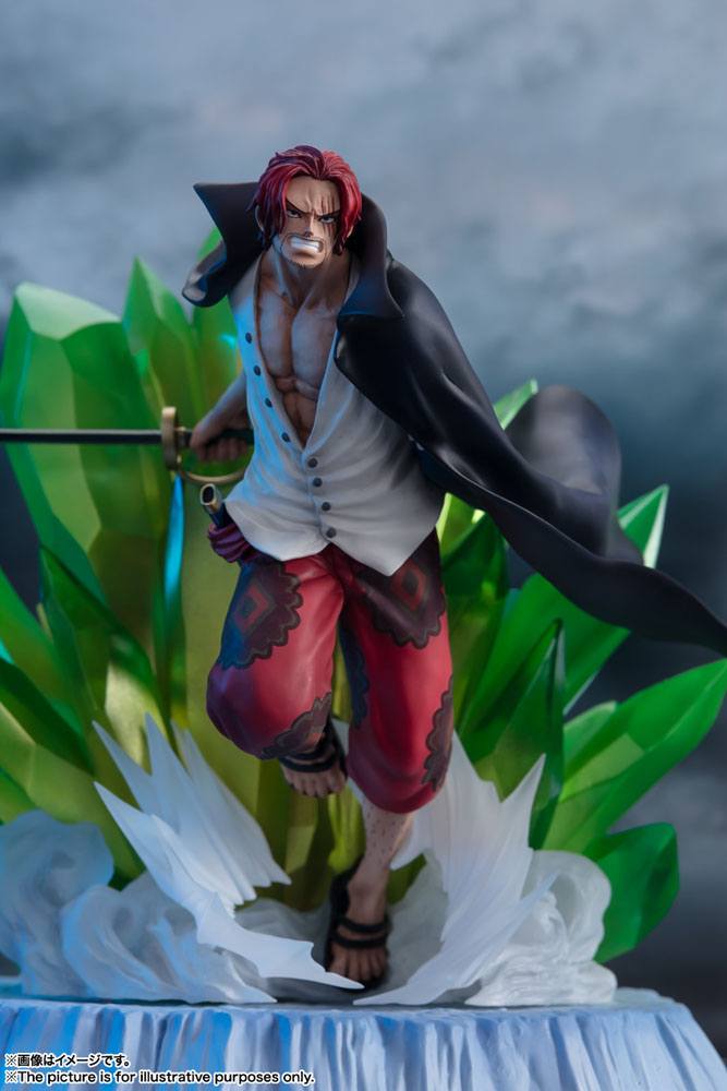 One Piece Film: Red FiguartsZERO PVC Statue (Extra Battle) Shanks &amp; Uta 24 cm
