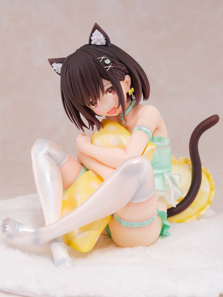 Original Character PVC 1/6 Gaou Ayaka chan Mint Green Ver. 14 cm