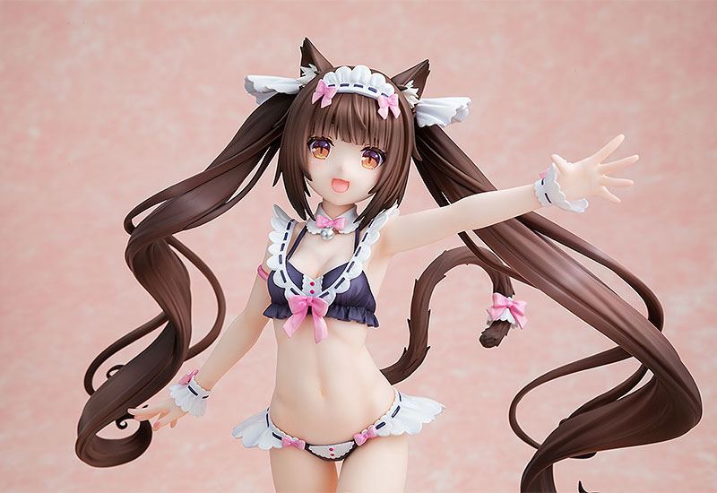 Nekopara PVC Statue 1/7 Chocola: Maid Swimsuit Ver. 26 cm