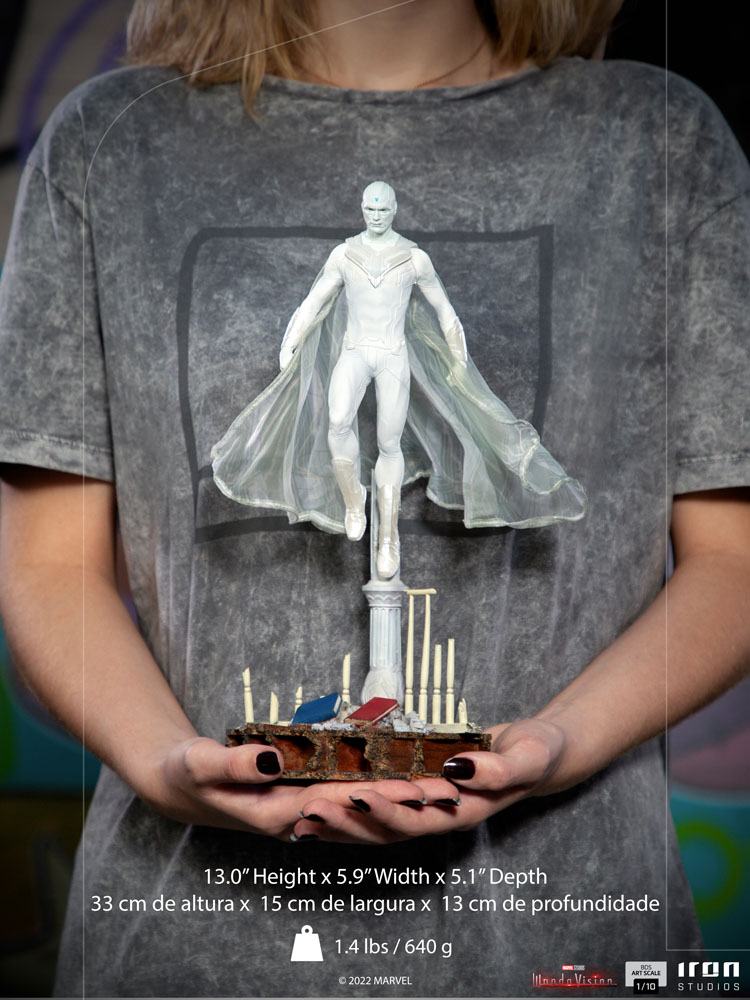 WandaVision BDS Art Scale Statue 1/10 White Vision 33 cm