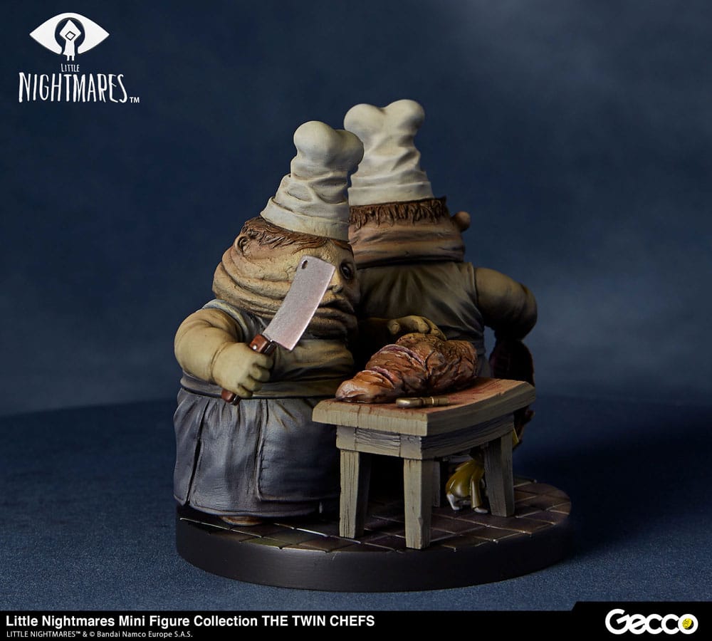 Little Nightmares Mini Figure Collection PVC Statue The Twin Chefs 7 cm