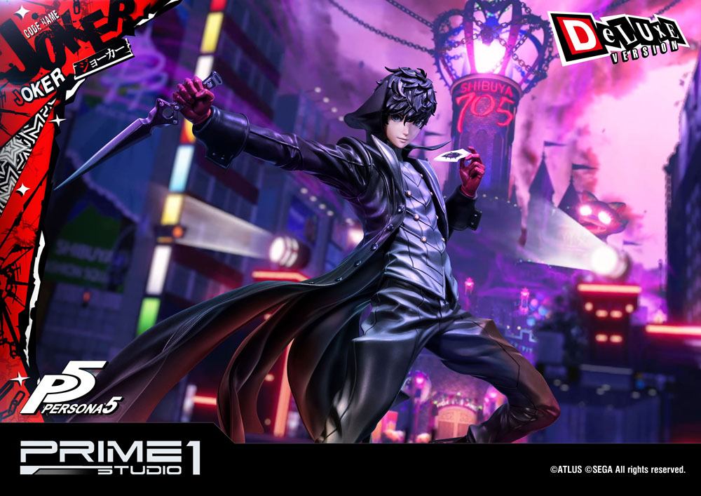 Persona 5 Statue Protagonist Joker Deluxe Version 52 cm