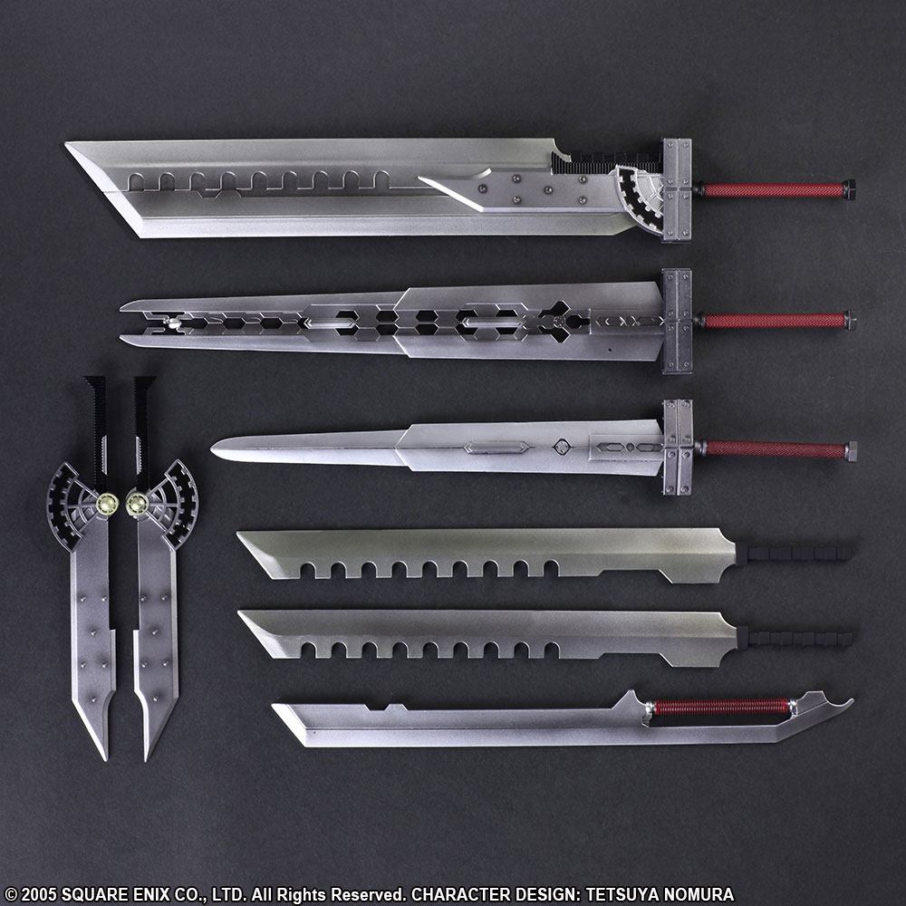 Final Fantasy VII Advent Children Play Arts Kai Action Figure Cloud Strife &amp; Fenrir 28 cm