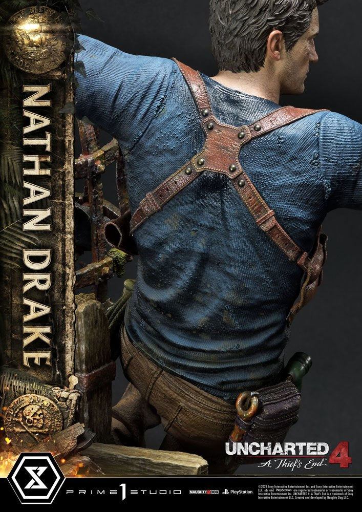 Uncharted 4: A Thief&#39;s End Ultimate Premium Masterline Statue 1/4 Nathan Drake 69 cm