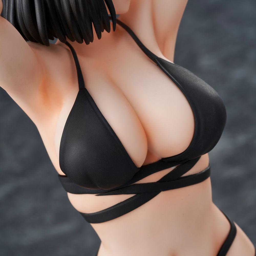 Ganbare Douki-chan PVC Statue Senpai-san Swimsuit Style 22 cm