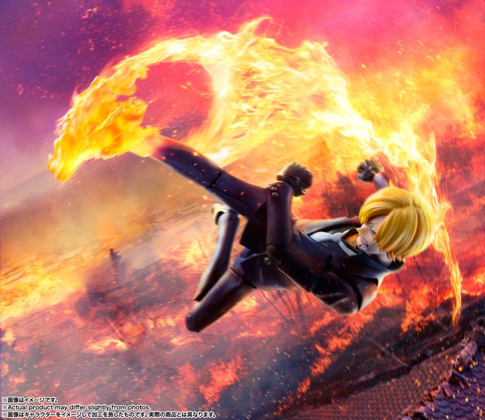 One Piece S.H. Figuarts Action Figure Sanji (The Raid on Onigashima) 15 cm