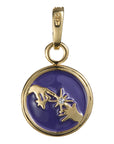 E.T. the Extra-Terrestrial Bracelet Charm Lumos I'll Be Right Here (gold plated)
