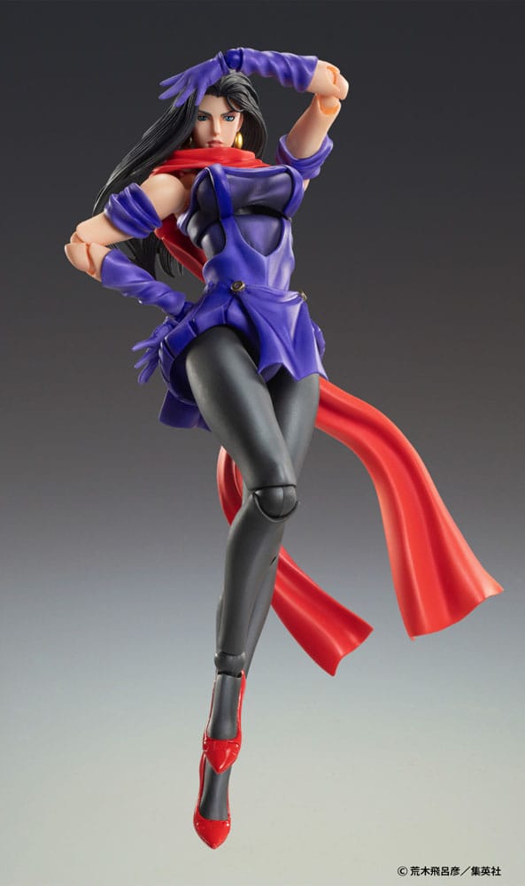 JoJo&#39;s Bizarre Adventure Part 2: Battle Tendency Action Figure Chozokado (Lisa Lisa) 15 cm
