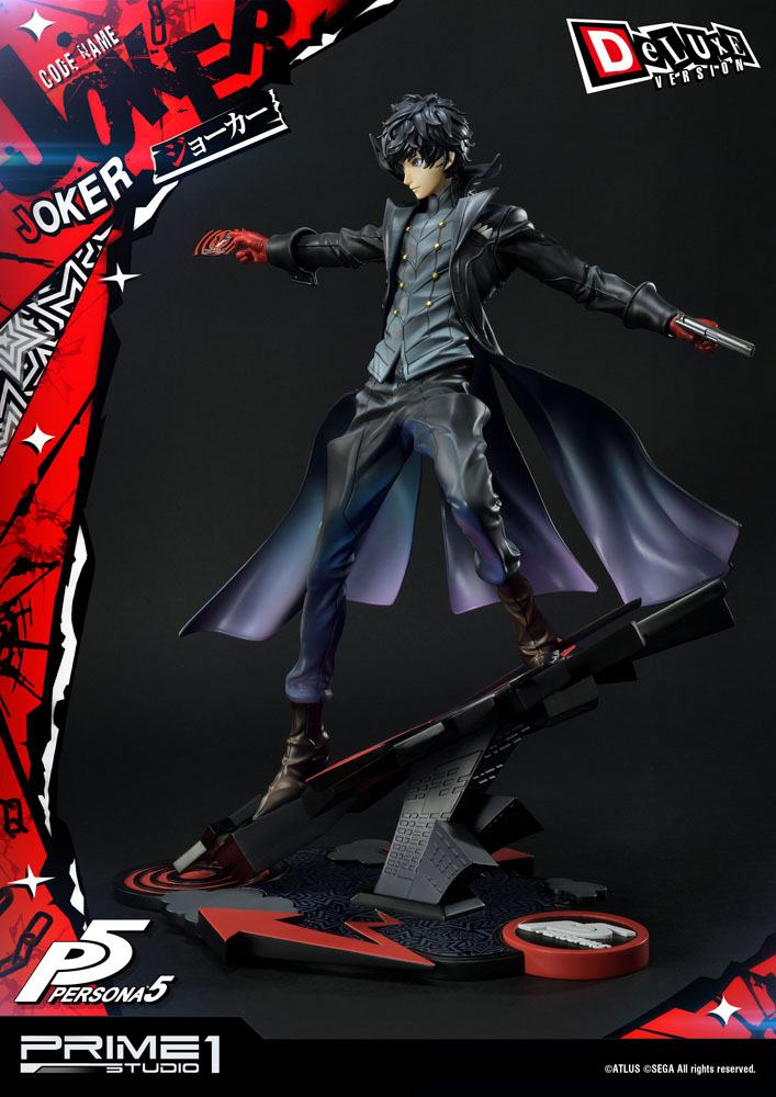 Persona 5 Statue Protagonist Joker Deluxe Version 52 cm