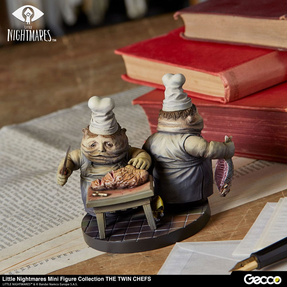 Little Nightmares Mini Figure Collection PVC Statue The Twin Chefs 7 cm