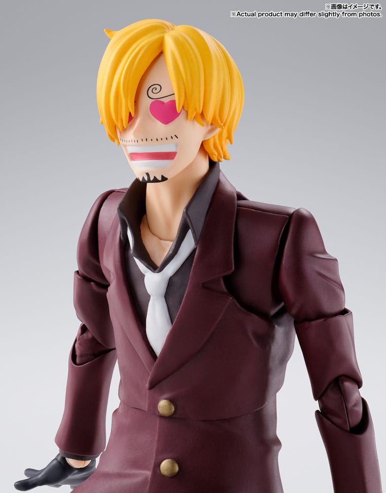 One Piece S.H. Figuarts Action Figure Sanji (The Raid on Onigashima) 15 cm