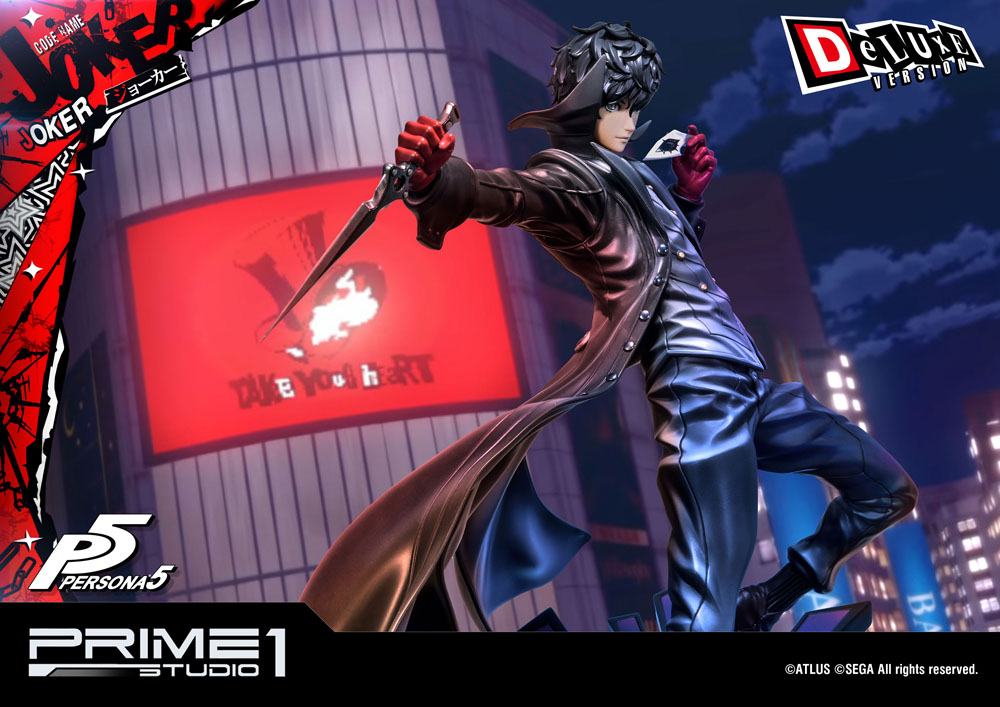 Persona 5 Statue Protagonist Joker Deluxe Version 52 cm
