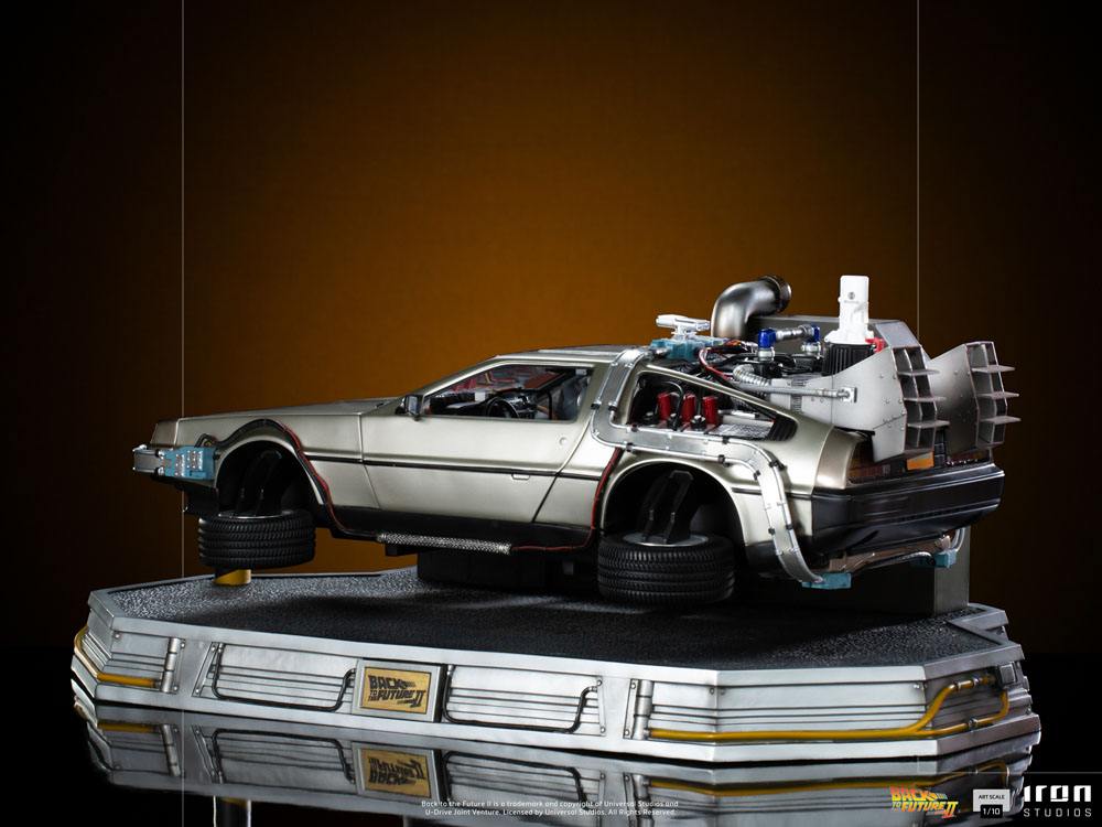Back to the Future II Art Scale Statue 1/10 DeLorean 58 cm