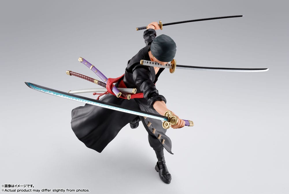 One Piece S.H. Figuarts Action Figure Roronoa Zoro (The Raid on Onigashima) 15 cm