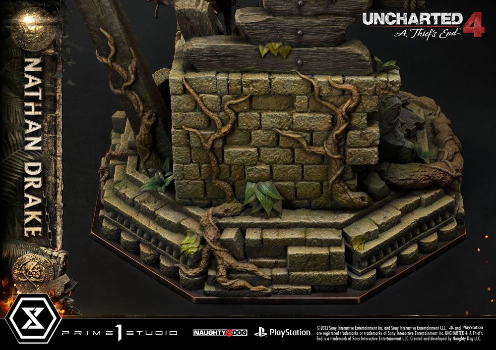 Uncharted 4: A Thief&#39;s End Ultimate Premium Masterline Statue 1/4 Nathan Drake 69 cm