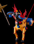 Yattodetaman PVC / Diecast Action Figure Riobot Daikyojin & Daitenba 15 - 16 cm