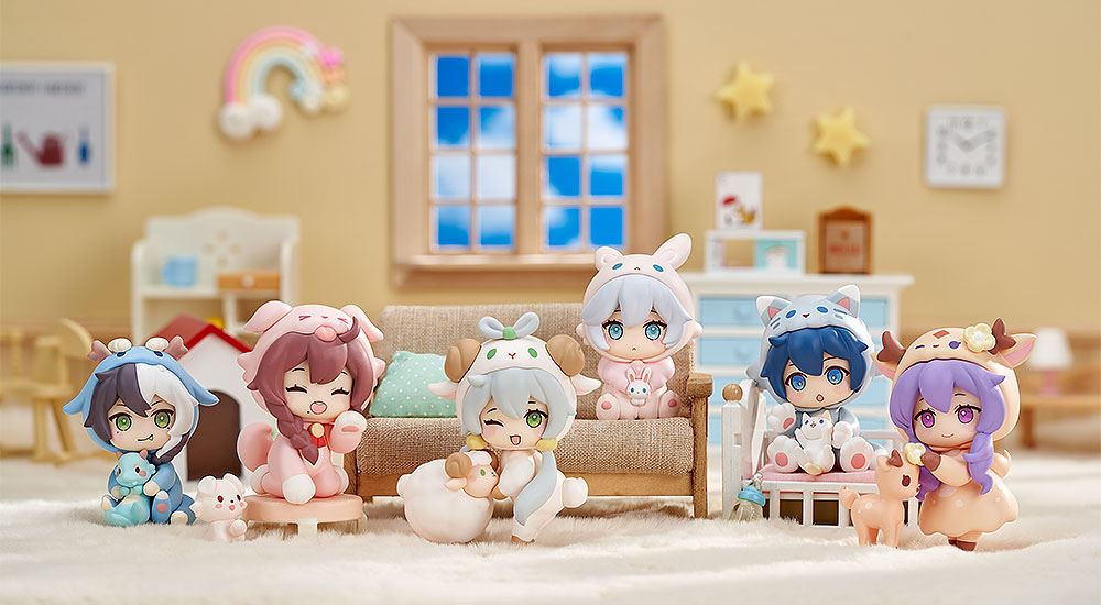 Vsinger Buildable Collectible Figures 6 - 7 cm Pupu-chan Assortment (6)