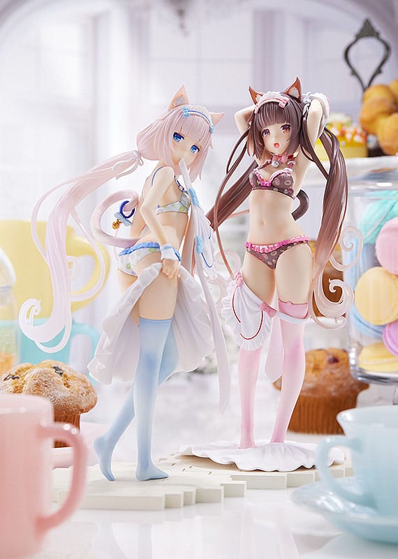 Nekopara PVC Statue 1/7 Vanilla Lovely Sweets Time 24 cm