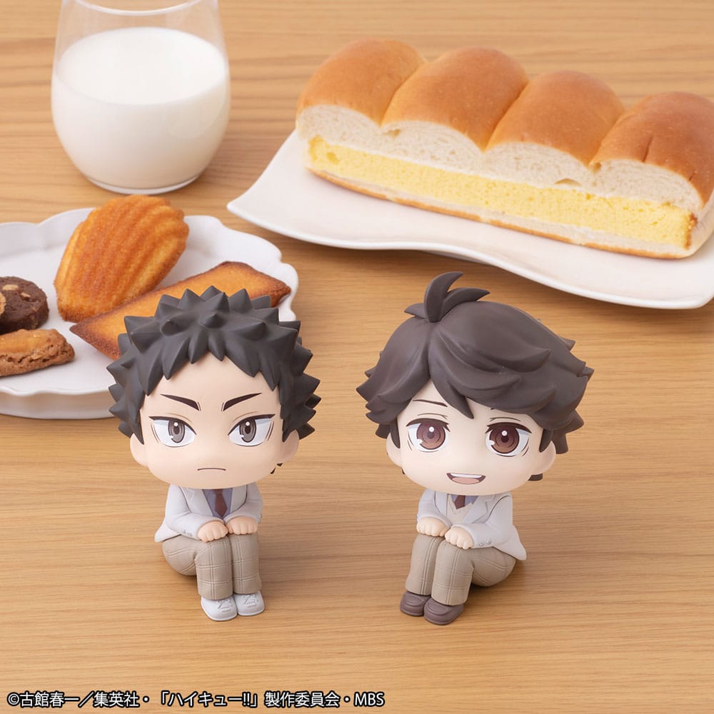 Haikyuu!! Look Up PVC Statues Toru Oikawa &amp; Hajime Iwaizumi Set 11 cm