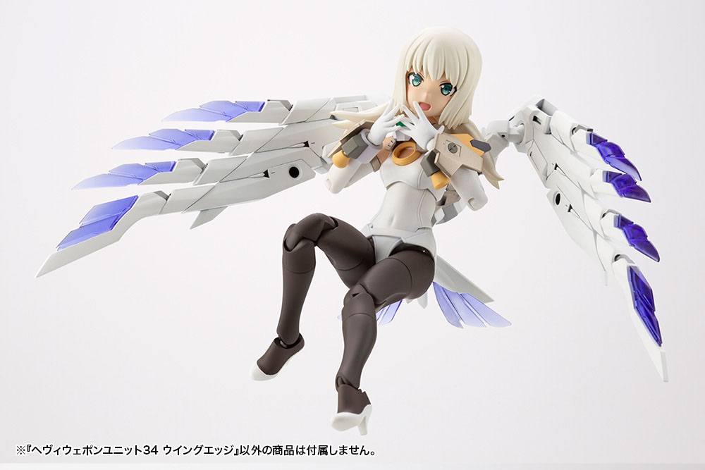 Kotobukiya M.S.G. Model Kit Accesoory Set Heavy Weapon Unit 34 Wing Edge