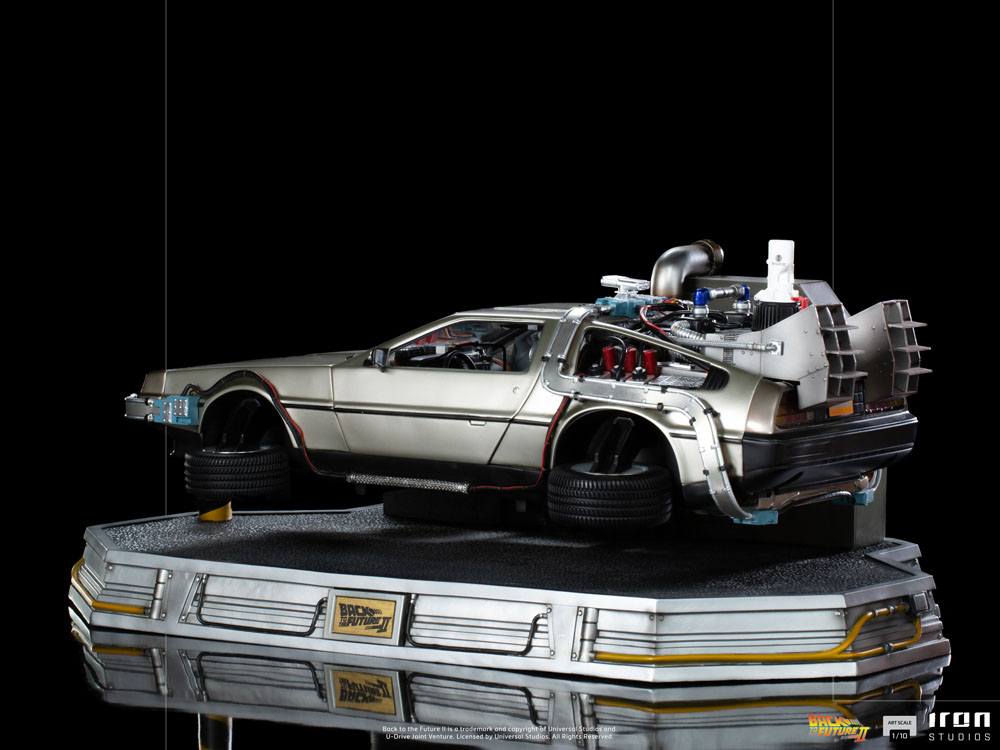 Back to the Future II Art Scale Statue 1/10 DeLorean 58 cm