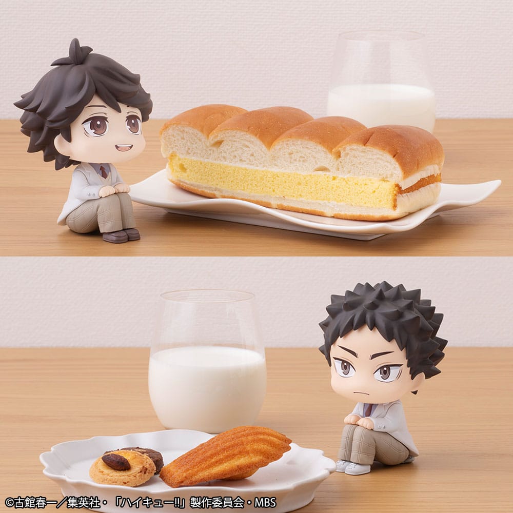 Haikyuu!! Look Up PVC Statues Toru Oikawa &amp; Hajime Iwaizumi Set 11 cm