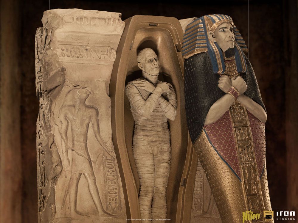 Universal Monsters Deluxe Art Scale Statue 1/10 The Mummy 25 cm
