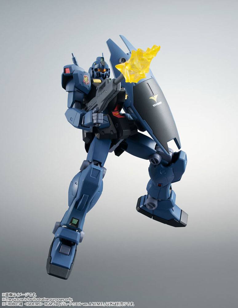 Mobile Suit Gundam 0083 Robot Spirits Action Figure (Side MS) RGM-79Q GM Quel ver. A.N.I.M.E. 13 cm