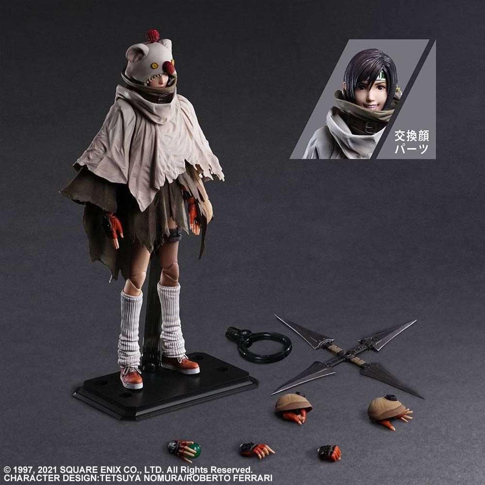 Final Fantasy VII Remake Play Arts Kai Action Figure Yuffie Kisaragi 26 cm